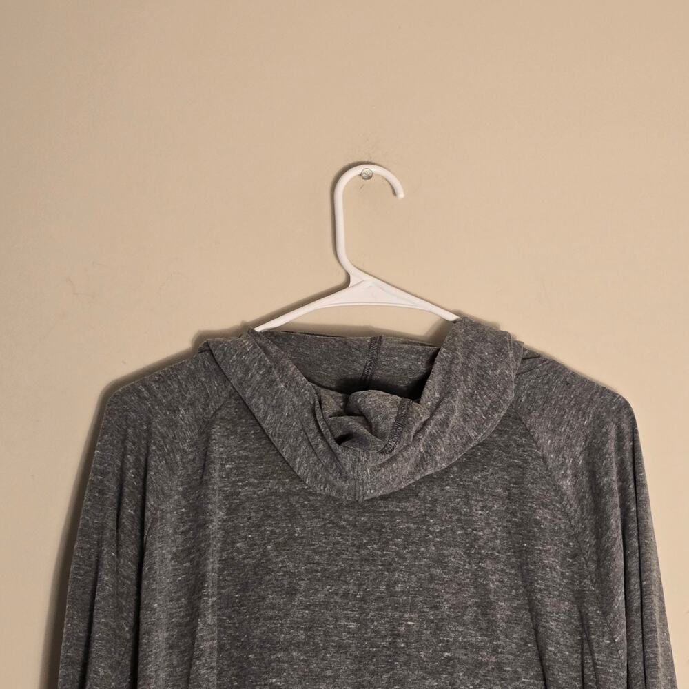 Nike Heather Charcoal Cincinnati Bengals Raglan Funnel Neck Pullover Hoodie XXL - Picture 7 of 11